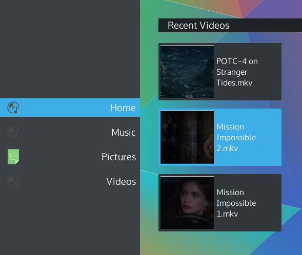 Recent videos in Plasma Media Center